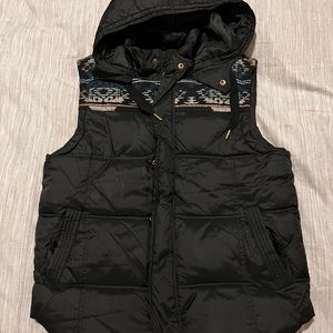 Down Hooded vest